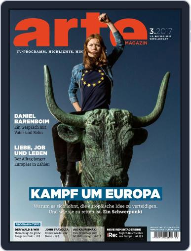 Arte Magazin March 1st, 2017 Digital Back Issue Cover