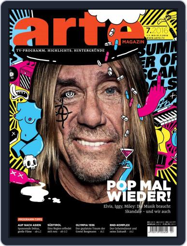 Arte Magazin June 30th, 2016 Digital Back Issue Cover