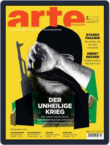 Arte Magazin February 29th, 2016 Digital Back Issue Cover
