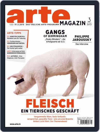 Arte Magazin February 28th, 2015 Digital Back Issue Cover