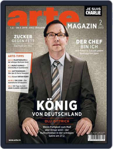 Arte Magazin January 31st, 2015 Digital Back Issue Cover