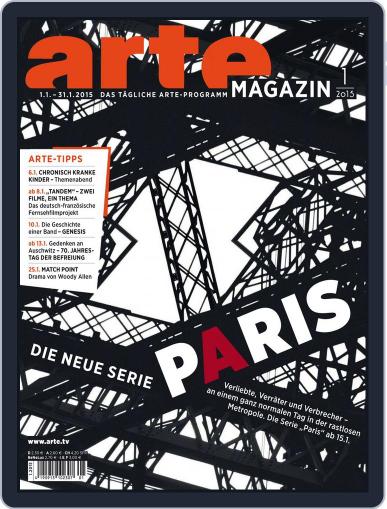 Arte Magazin December 15th, 2014 Digital Back Issue Cover