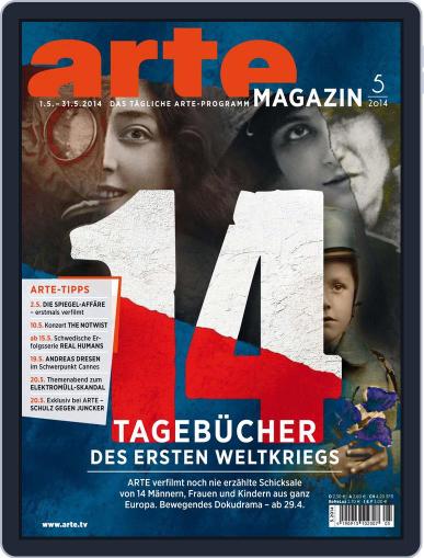 Arte Magazin April 21st, 2014 Digital Back Issue Cover