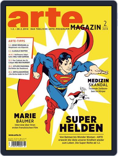 Arte Magazin January 20th, 2014 Digital Back Issue Cover