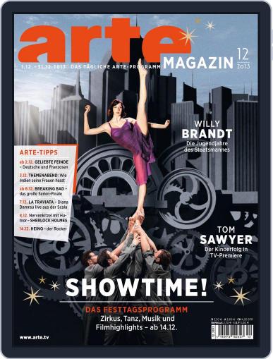 Arte Magazin November 20th, 2013 Digital Back Issue Cover