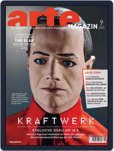 Arte Magazin August 21st, 2013 Digital Back Issue Cover