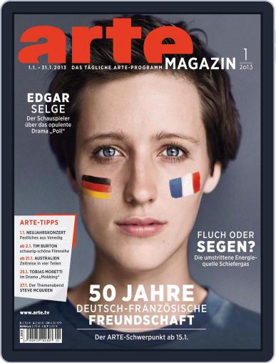 Arte Magazin December 18th, 2012 Digital Back Issue Cover