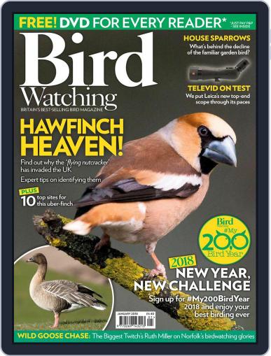 Bird Watching January 1st, 2018 Digital Back Issue Cover