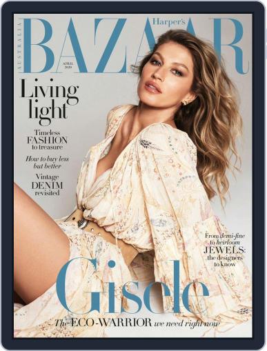 Harper's Bazaar Australia April 1st, 2020 Digital Back Issue Cover