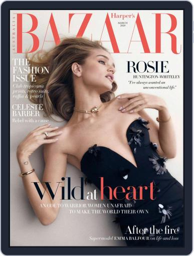 Harper's Bazaar Australia March 1st, 2020 Digital Back Issue Cover