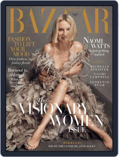 Harper's Bazaar Australia August 1st, 2019 Digital Back Issue Cover