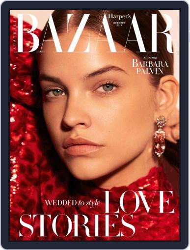 Harper's Bazaar Australia October 1st, 2018 Digital Back Issue Cover