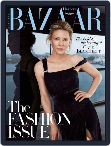 Harper's Bazaar Australia September 1st, 2018 Digital Back Issue Cover
