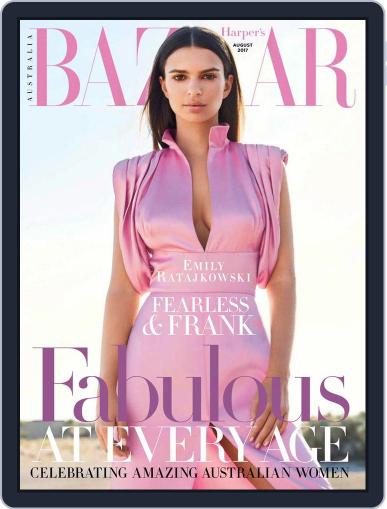 Harper's Bazaar Australia August 1st, 2017 Digital Back Issue Cover