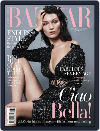 Harper's Bazaar Australia July 3rd, 2016 Digital Back Issue Cover