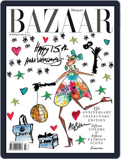 Harper's Bazaar Australia February 10th, 2013 Digital Back Issue Cover