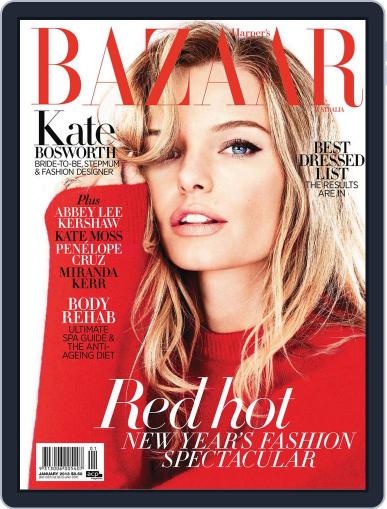 Harper's Bazaar Australia December 16th, 2012 Digital Back Issue Cover