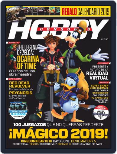Hobby Consolas January 1st, 2019 Digital Back Issue Cover