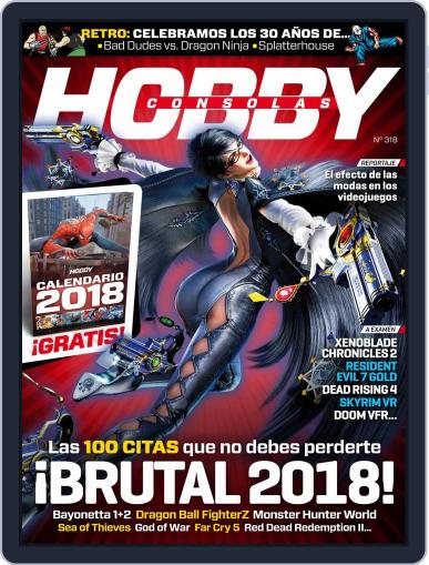 Hobby Consolas January 1st, 2018 Digital Back Issue Cover