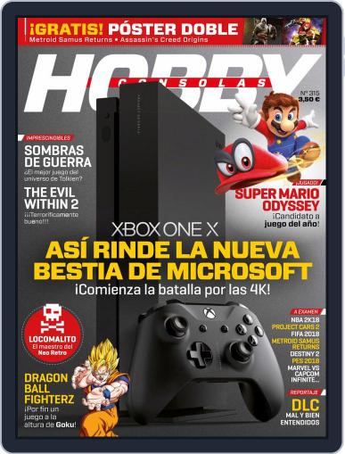 Hobby Consolas October 1st, 2017 Digital Back Issue Cover