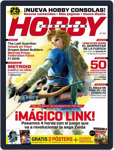 Hobby Consolas July 28th, 2016 Digital Back Issue Cover