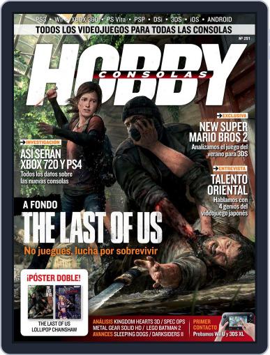 Hobby Consolas July 20th, 2012 Digital Back Issue Cover