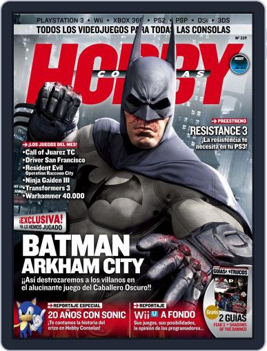 Hobby Consolas July 26th, 2011 Digital Back Issue Cover