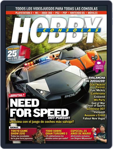 Hobby Consolas November 3rd, 2010 Digital Back Issue Cover