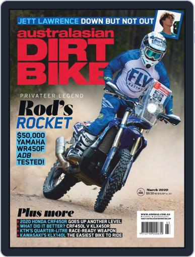 Australasian Dirt Bike March 1st, 2020 Digital Back Issue Cover