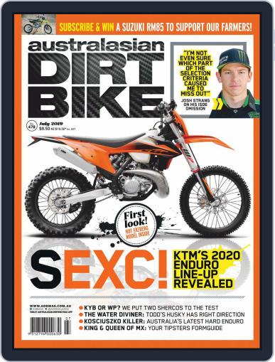 Australasian Dirt Bike July 1st, 2019 Digital Back Issue Cover