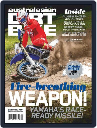 Australasian Dirt Bike February 1st, 2019 Digital Back Issue Cover