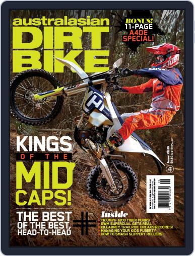 Australasian Dirt Bike June 1st, 2018 Digital Back Issue Cover