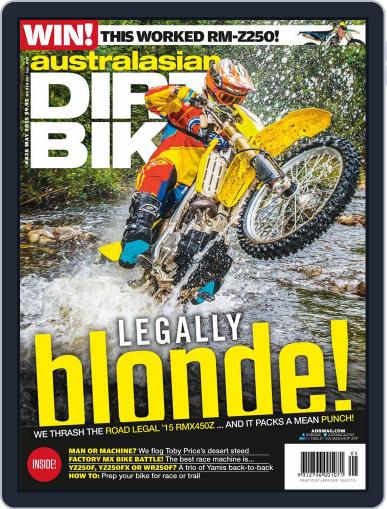 Australasian Dirt Bike April 5th, 2015 Digital Back Issue Cover