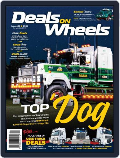 Deals On Wheels Australia November 1st, 2019 Digital Back Issue Cover
