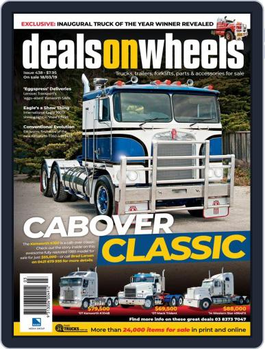 Deals On Wheels Australia April 1st, 2019 Digital Back Issue Cover