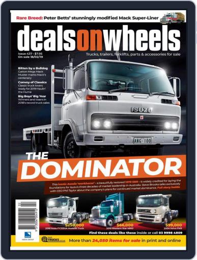 Deals On Wheels Australia March 1st, 2019 Digital Back Issue Cover