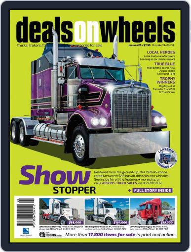 Deals On Wheels Australia March 19th, 2018 Digital Back Issue Cover