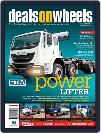 Deals On Wheels Australia September 1st, 2017 Digital Back Issue Cover