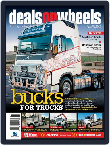 Deals On Wheels Australia August 1st, 2017 Digital Back Issue Cover