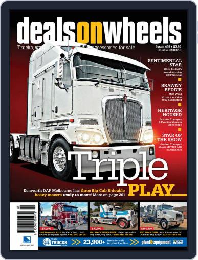 Deals On Wheels Australia September 1st, 2016 Digital Back Issue Cover