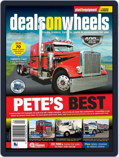 Deals On Wheels Australia April 3rd, 2016 Digital Back Issue Cover