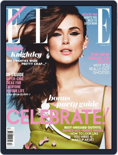 ELLE Australia November 25th, 2015 Digital Back Issue Cover