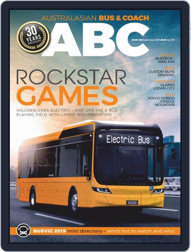 Australasian Bus & Coach September 1st, 2019 Digital Back Issue Cover