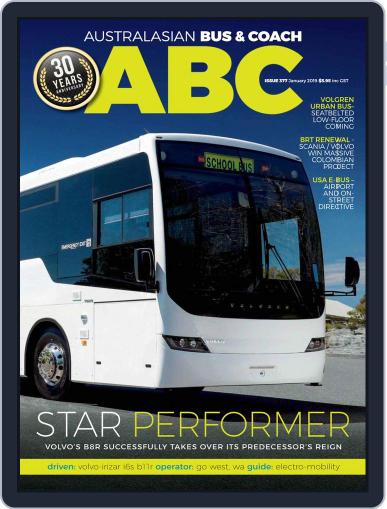 Australasian Bus & Coach January 1st, 2019 Digital Back Issue Cover