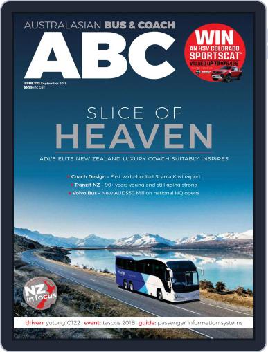 Australasian Bus & Coach September 1st, 2018 Digital Back Issue Cover