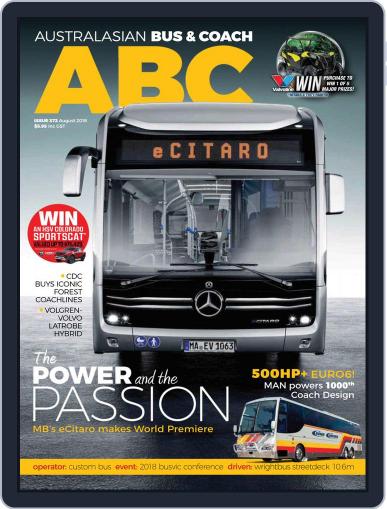 Australasian Bus & Coach August 1st, 2018 Digital Back Issue Cover