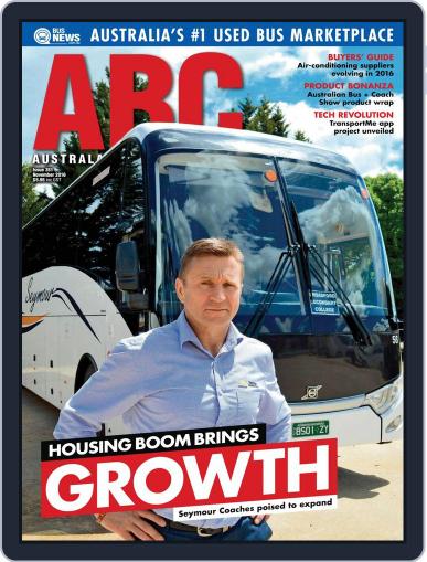 Australasian Bus & Coach November 1st, 2016 Digital Back Issue Cover