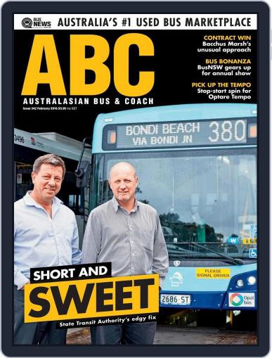 Australasian Bus & Coach February 15th, 2016 Digital Back Issue Cover