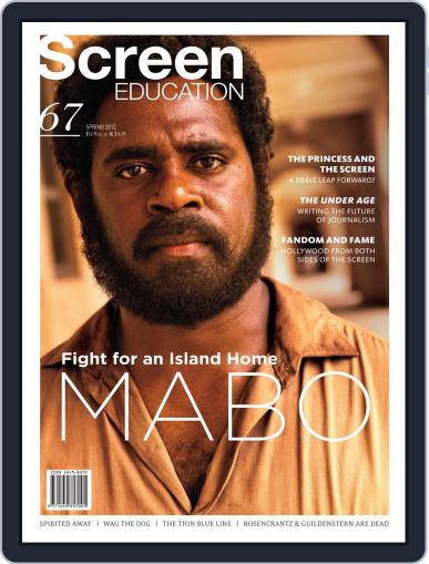Screen Education October 1st, 2012 Digital Back Issue Cover