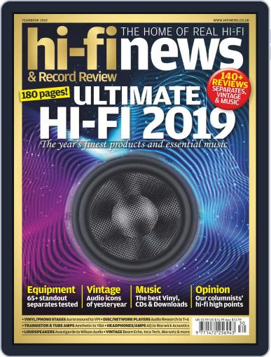 Hi Fi News October 18th, 2019 Digital Back Issue Cover